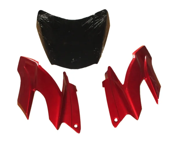 Head Light Visor mask TVS Apache Rtr 160 180cc N m Red