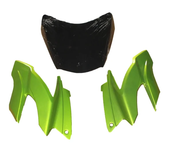Head Light Visor mask TVS Apache Rtr 160 180cc N m Green