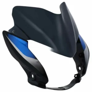Head Light Visor mask Bajaj Discover 125cc St 100t Black blue Stk product image