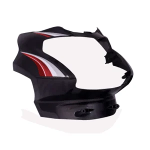 Head Light Visor mask TVS Star Sport Latest type 3 Grey