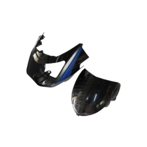 Head Light Visor mask TVS Star Cvti 110cc Latest type 3 Black blue Stk