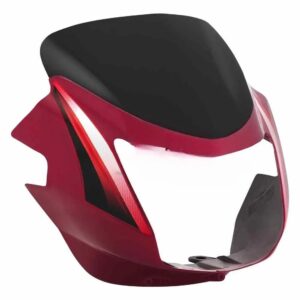 Head Light Visor mask TVS Star Cvti 110cc Latest type 3 Red