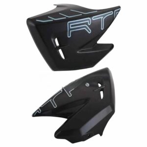Tank Side Cover Panel Set lh rh TVS Apache RTR 180cc Glossy Grey product image