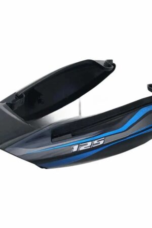 Tail Panel seat Cowl Bajaj Discover 125cc 3d Type Black blue Stk