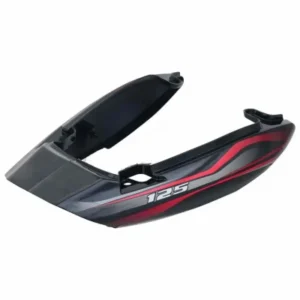 Tail Panel seat Cowl Bajaj Discover 125cc 3d Type Black red Stk product image