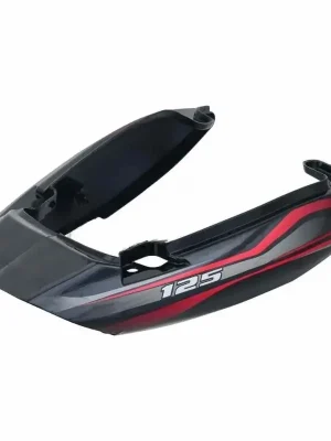 Tail Panel seat Cowl Bajaj Discover 125cc 3d Type Black red Stk