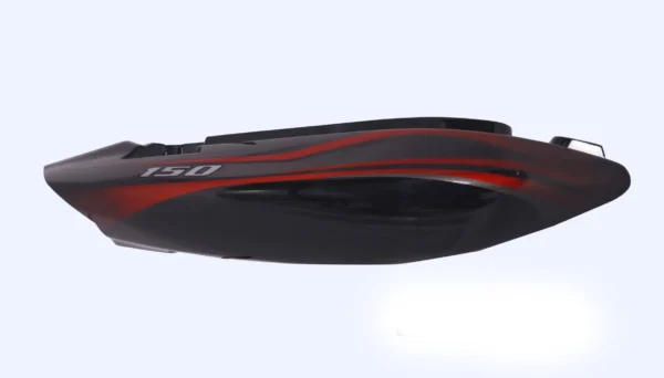 Tail Panel seat Cowl Bajaj Discover 150cc 3d Type Black red Stk product image
