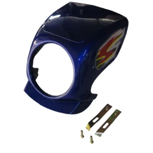 Head Light Visor mask TVS Super Xl Blue