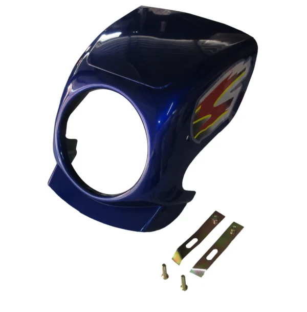 Head Light Visor mask TVS Super Xl Blue