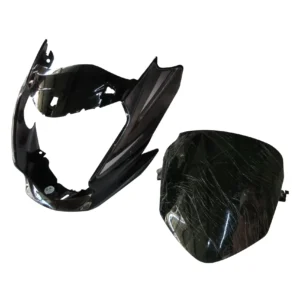 Head Light Visor mask hero Passion Xpro Black grey Stk