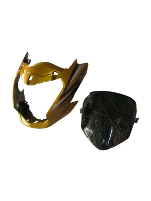 Head Light Visor mask Hero Passion Xpro Yellow