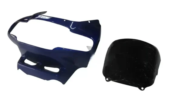 Head Light Visor mask suzuki Fiero Blue