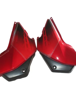 Side Panel cover Hero Glamour Latest N m type 4 Red