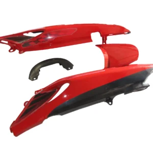 Tail Panel seat Cowl Hero Glamour Latest N m type 4 S Red black Bike