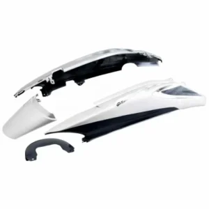 Tail Panel seat Cowl Hero Glamour Latest N m type 4 Silver black Bike