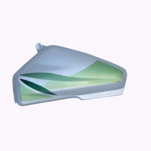 Side Panel cover Hero Hf deluxe Green Silver product image