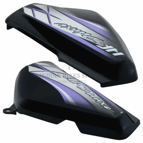Side Panel cover Hero Hf Deluxe Black blue Stk