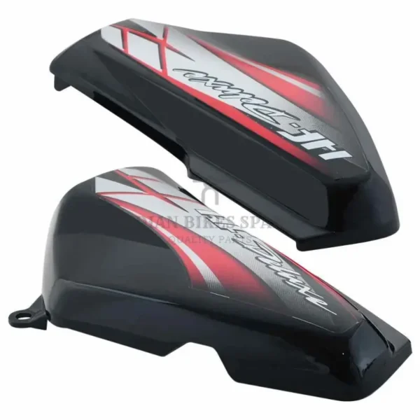 Side Panel cover Hero Hf Deluxe Black red Stk
