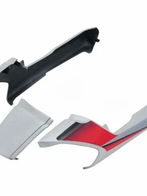 Tail Panel seat Cowl Hero Hf Deluxe Silver