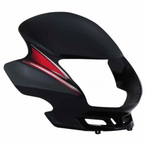 Head Light Visor mask Honda Dream Yuga N m Black red Stk product image