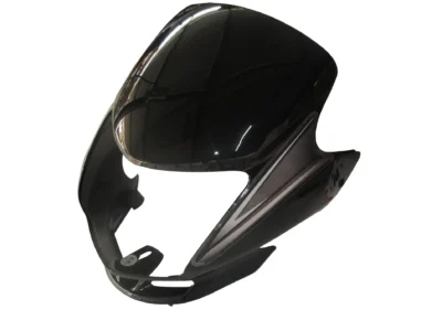 Head Light Visor mask Honda Dream Yuga N m Black grey Stk product image