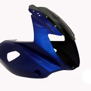 Head Light Visor mask bajaj Pulsar 220cc W g Blue product image