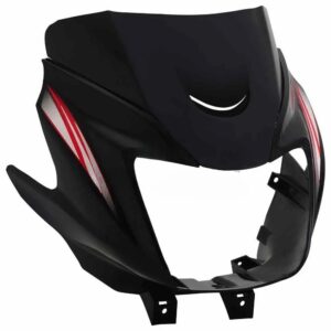 Head Light Visor mask TVS Star City Plus Latest Black