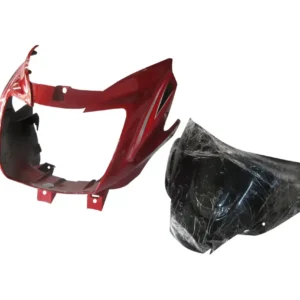 Head Light Visor mask TVS Star City Plus Latest Red