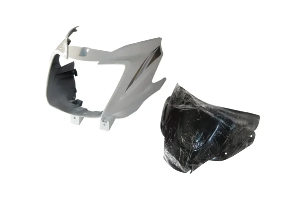 Head Light Visor mask TVS Star City Plus White