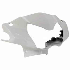 Head Light Visor mask TVS Wego White