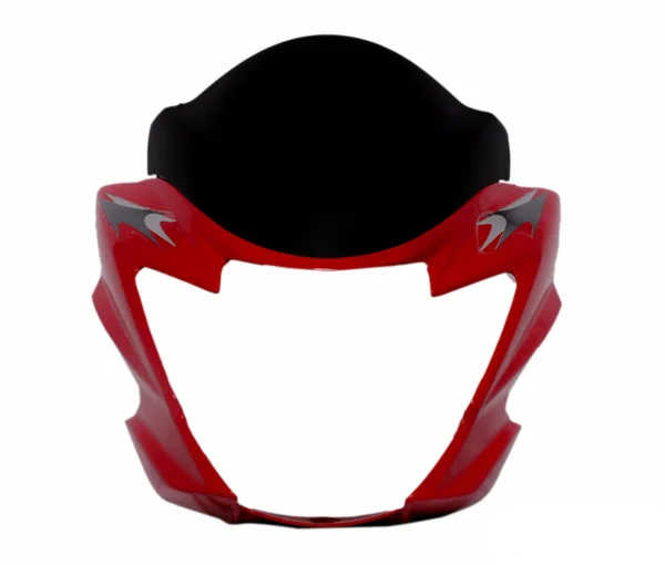 Head Light Visor mask suzuki Hayate Red