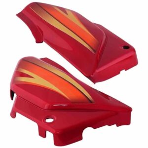 Side Panel cover Hero Splendor Pro new Graphics Red