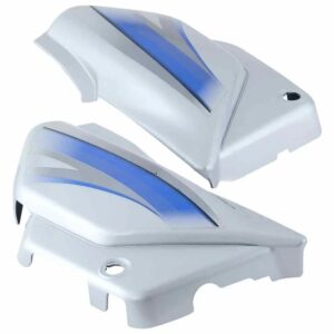 Side Panel cover Hero Splendor Pro new Graphics Silver