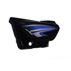 Side Panel cover Hero Splendor Plus N m new Graphics Black blue Stk