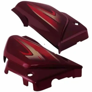 Side Panel cover Hero Splendor Plus N m new Graphics Wine Red