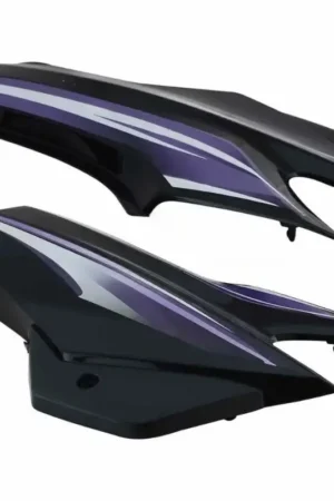 SAI-362-1 Side Panel cover Hero Super Splendor Latest type 2 Black purple Stk