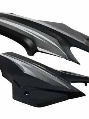 SAI-362B-1-400x400 Side Panel cover Hero Super Splendor Latest type 2 Black grey Stk