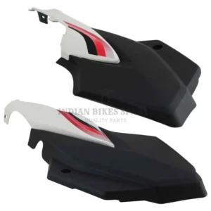 Side Panel cover TVS Star Sport Latest type 3 Dazzling White