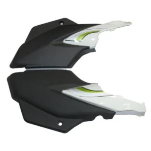 Side Panel cover TVS Star Sport Latest type 3 White green Stk