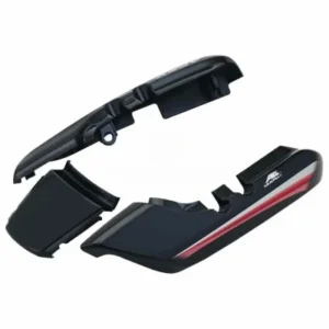 Tail Panel seat Cowl Hero Splendor Pro new Graphics Black red Stk