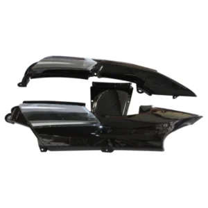 Tail Panel seat Cowl Hero Super Splendor Latest Type 2 Black grey Stk