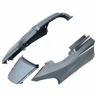 Tail Panel seat Cowl Hero Super Splendor Latest Type 2 Grey