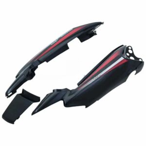 Tail Panel seat Cowl Hero Splendor Nxg Black red Stk