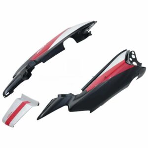 Tail Panel seat Cowl Hero Splendor I smart Black red Stk