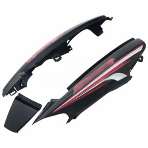 Tail Panel seat Cowl TVS Star Sport Latest Type 3 Black red Stk