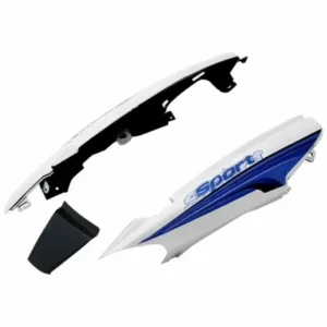 Tail Panel seat Cowl TVS Star Sport Latest Type 3 St white