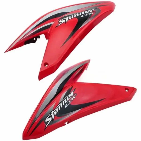 Tank Side Cover Panel Set LH RH Honda Stunner Sport Red product image
