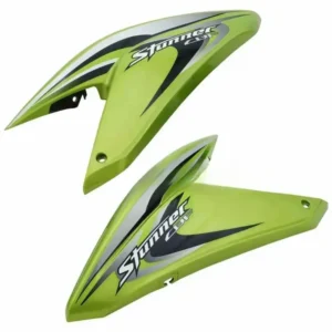 Tank Side Cover Panel Set LH RH Honda Stunner Green product image