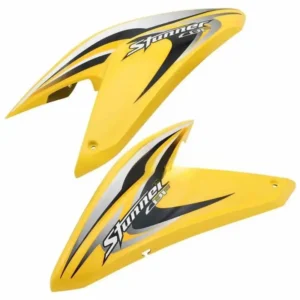 Tank Side Cover panel Set lh rh Honda Stunner Yellow product image