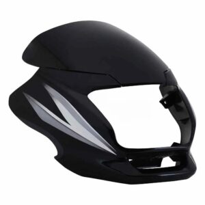 Head Light Visor mask hero Super Splendor Latest type 3 Black grey Stk